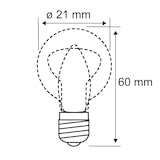 thumbnail of Paulmann Standard 230 V Ampoule LED E14 Réfrigérateur   50lm 1W 6500K  Clair 28111