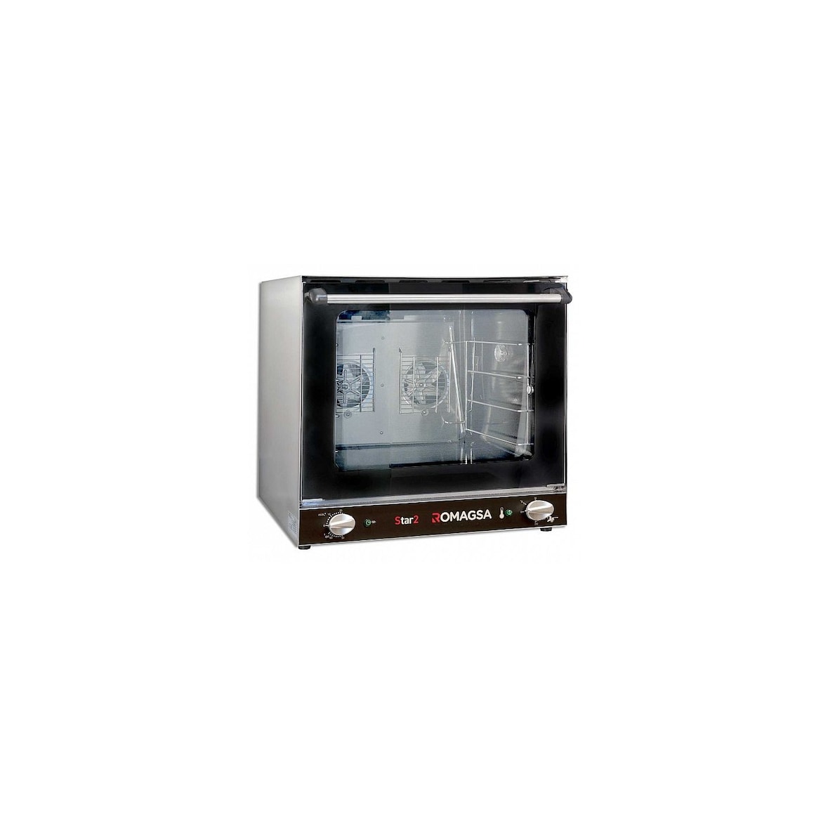 Horno Eléctrico Convección Industrial 4 Bandejas 440x315mm Star2 Romagsa