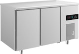thumbnail of Gastro Kühltisch Umluftkühlung 2 Türen, 1400x700x850mm 281l -2/+8°C
