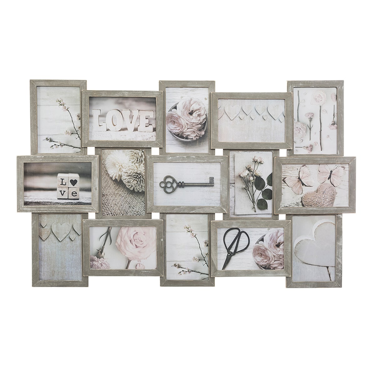 WellHome - Marco para 15 fotos 72,4x2,7x44,8cm