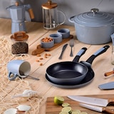 thumbnail of San Ignacio - Conjunto de potes de vidro borossilicato de 400ml e 500ml com tampas de madeira de acácia