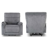 thumbnail of Fernsehsessel Aufstehhilfe, XXL-Relaxsessel, Liegefunktion, 200 kg Belastbarkeit, XXL-Sessel , Schlaffunktion, Mikrofaser, Dunkelgrau, Raburg Samson