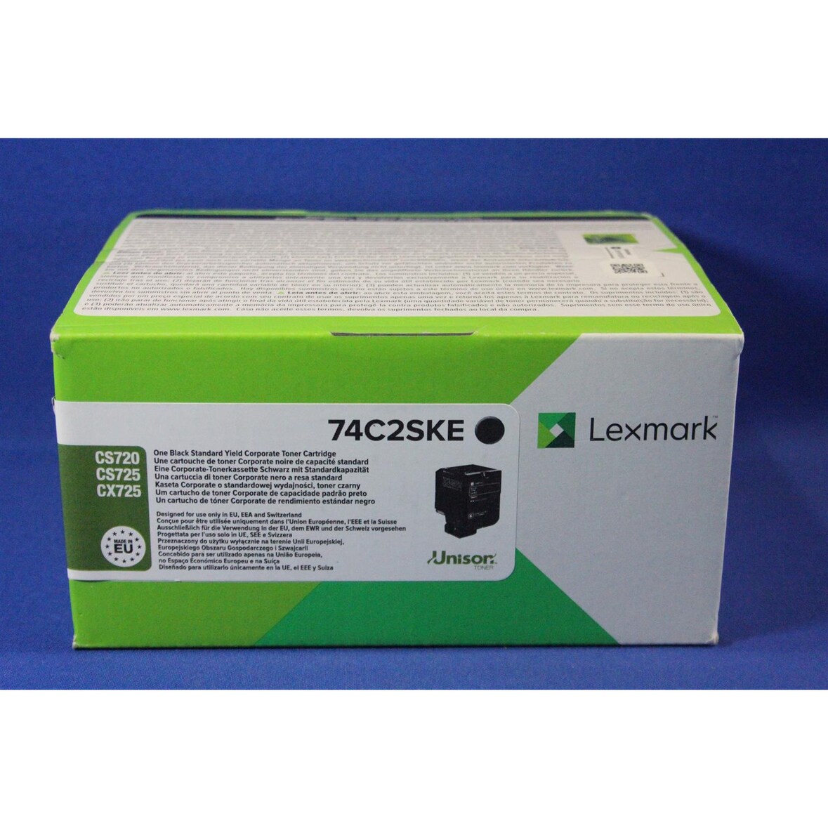 Lexmark 74C2SKE (entspricht 74C2SK0) Toner Black -A