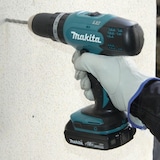 thumbnail of Trapano avvitatore percussione 18v 2 velocità 2 batterie litio 1,5ah rapido ergonomico con mandrino autoserrante e coppia 30nm per legno e metallo