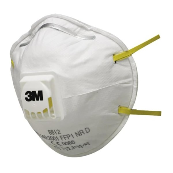 3M™ | Mascarilla para partículas, FFP1, con válvula / (cod. 7000006980) / Paquete 10 uds