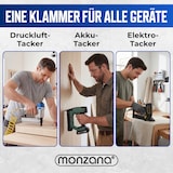 thumbnail of MONZANA® Tackerklammern 5000 Stück 16mm