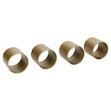 thumbnail of Justinus LifeStyle 4er Set Serviettenringe aus Edelstahl gold – 475-120