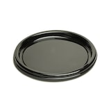 thumbnail of MONOUSO - Plastikteller Rund Schwarz 23cm (25 Stück)