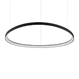 thumbnail of gemini sp d105 on-off 3000k, luminária de suspensão circular em alumínio branco com luz led, ideal lux