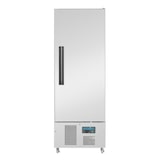 thumbnail of Congelador de 1 porta, Slimline, aço inoxidável, refrigeração a ar, com fechadura, Polar 440L G591