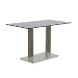 thumbnail of METRO PROFESSIONAL Gastro Tisch Milano, Edelstahl/Alu, HPL Tischplatte, 120 x 70 cm, silber