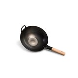 thumbnail of Pasoli-Wok – Profi-Ausführung – Unser flacher Eingebrannter, 30 cm