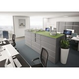 thumbnail of BISLEY Essentials Flügeltürenschrank abschließbar - Stahlschrank mit 3-Punkt-Schloss & Flügeltüren - Aktenschrank aus Metall mit 1 Fachboden für 2