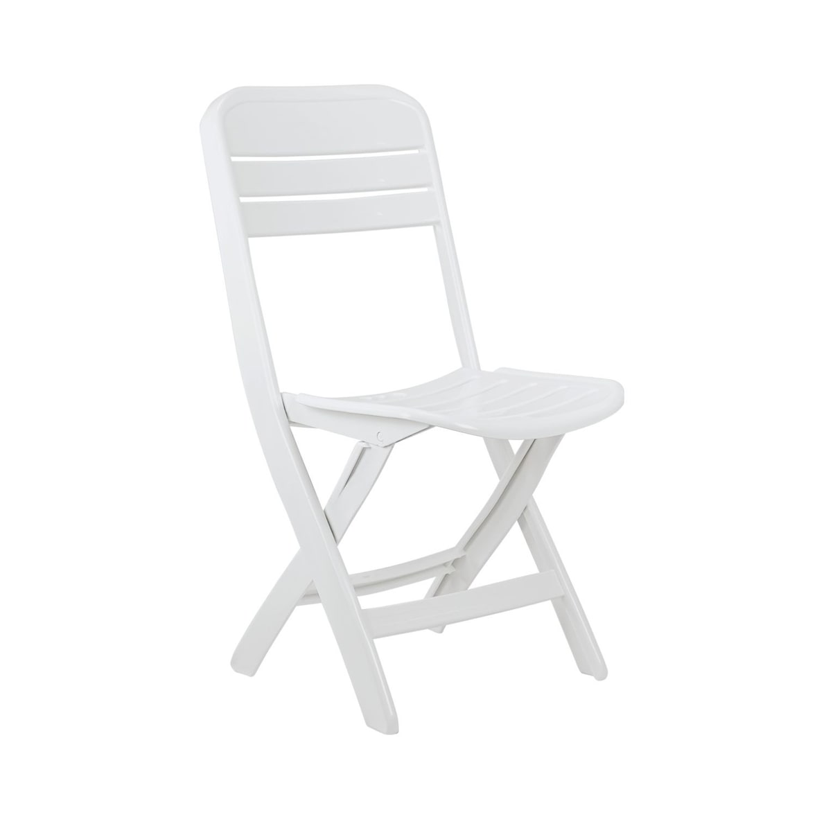 Silla Plegable Bliss Blanca 52x40x82cm O91