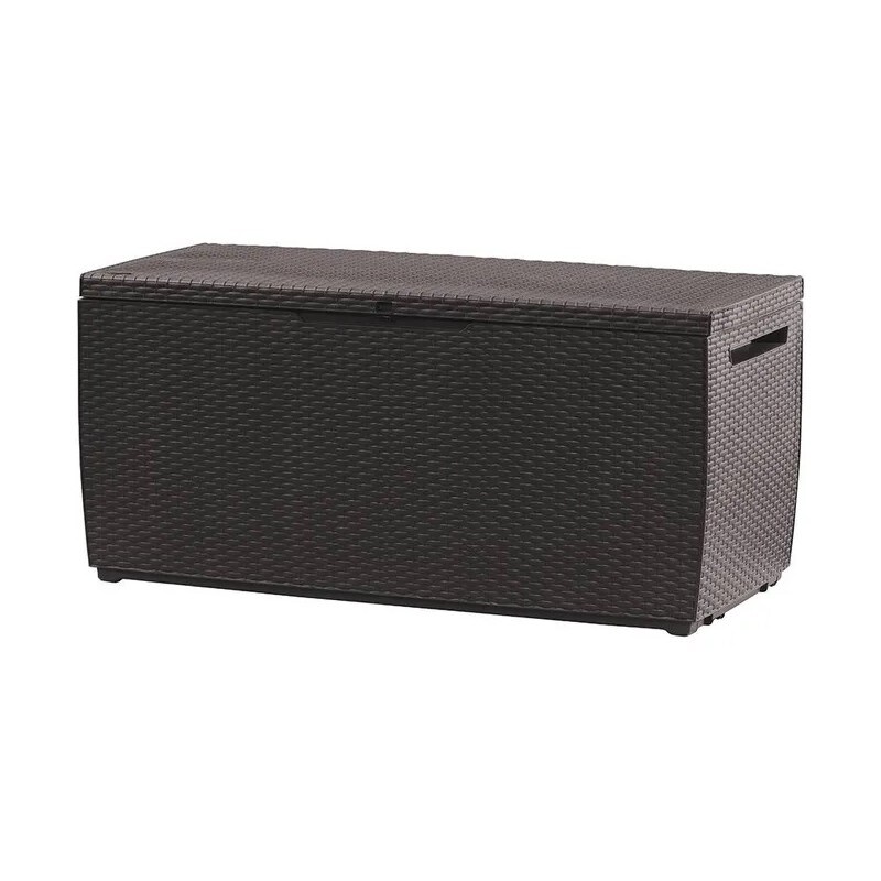 Baule Multiuso Da Giardino Capri In Resina 123X53,5X57H - Marrone - Keter