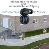 thumbnail of Reolink E Series E540 5 MP WLAN PTZ Überwachungskamera (schwarz) mit Personen- und Fahrzeugerkennung, integriertem Scheinwerfer und Sirene