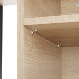 thumbnail of TV-Regal mit 4 offenen Fächern und verstellbarem Einlegeboden