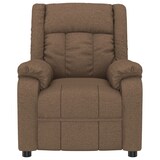 thumbnail of vidaXL Massagesessel Braun Stoff