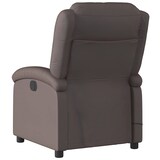 thumbnail of vidaXL Massagesessel Dunkelbraun Echtleder