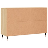 thumbnail of Helloshop26 - Buffet Sideboard Kommode Kleiderschrank Aufbewahrungsmöbel Organizer Küche Wohnzimmer Sonoma-Eiche 104 x 35 x 70 cm 02_0031486
