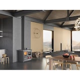 thumbnail of Cuisinière à bois sans bouilleur ROSAL5.0ACIERNOIRANTHRACI