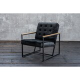 thumbnail of KAWOLA Sessel ARLY Polstersessel Bezug Velvet schwarz