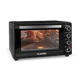 thumbnail of Masterchef 60 Mini-Backofen 60l 2000W 100-230 °C Timer schwarz Schwarz
