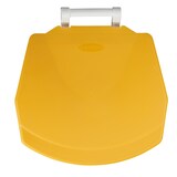 thumbnail of ROSSIGNOL Poubelle mobile 90L à pédale BOOGY blanc/jaune