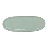 thumbnail of Van Well | URBAN Platte 34x12,5 cm grün 4er Set  - Steinzeug Servierplatte groß Buffet-Platte Käseplatte, zum Servieren & Dekorieren