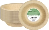 thumbnail of MONOUSO - Prato Fundo de Cartão Anti-Gordura Kraft Ø19cm 245g/m² (500 Uds)