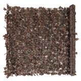 thumbnail of Balkonsichtschutz N77, Sichtschutz Windschutz Verkleidung für Balkon Terrasse Zaun ~ 300x150cm Ahorn braun