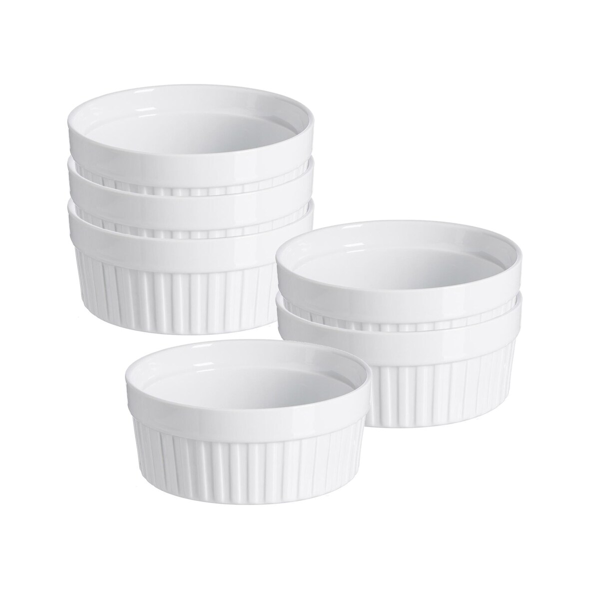Ritzenhoff & Breker Bianco Auflaufform ø 15 cm 6er Set