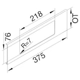 thumbnail of Tehalit Geräteblende L 9193 lgr L91937035
