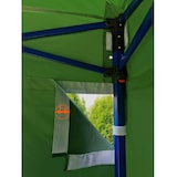 thumbnail of Faltpavillon Stahl 3x4,5m - mit 3 Wänden - Orange