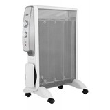 thumbnail of Aquecedor Mica MEI MH 6010, protecção contra sobreaquecimento, 50 x 65,5 x 12,5 cm, 1500W, branco