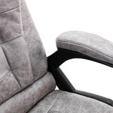 thumbnail of vidaXL Bürostuhl Hellgrau Wildleder-Optik