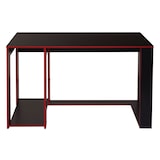 thumbnail of Décoshop26 - Computertisch 120x60x76cm schwarz/rot MDF 04_0001454