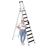 thumbnail of PROREGAL Stufen-Stehleiter einseitig begehbar mit clip-step relax 10 Stufen