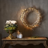 thumbnail of LED Lichtkranz Fizzy Fenster Türschmuck 50 LED D: 45cm für Innen gold