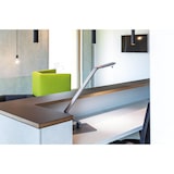 thumbnail of Tischleuchte Table Linear Base eckig mit Fuß Aluminium silber