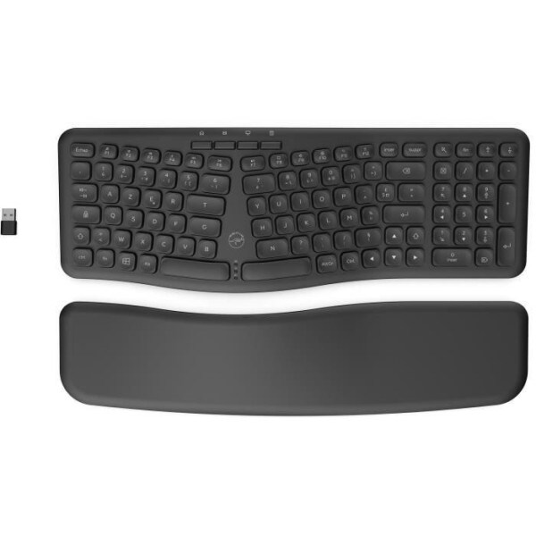 Clavier sans fil ergonomique -   - ML313153 - Touches concaves - Windows MOBILITY LAB