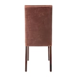 thumbnail of Cadeiras de jantar Bolero cadeiras de jantar com aspeto de couro em castanho antigo, 2 peças