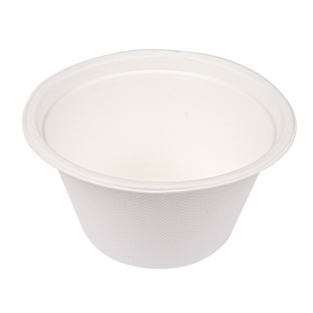 Saladeiras 'Bionic' 750 Ml Ø15,5X8,4 Cm Branco Bagaço (600 Unidades)