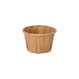 thumbnail of 5000 Dressingbecher, Papier `pure` 25 ml Ø 4,4 cm · 2,8 cm braun