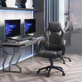 thumbnail of HOMCOM Sedia da Gaming ad Altezza Regolabile, 71x61x108-118 cm, Nera