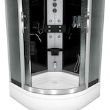 thumbnail of Dampfdusche Duschkabine Sauna Dusche D58-63M3 100x100 cm ohne 2K Scheiben Versiegelung