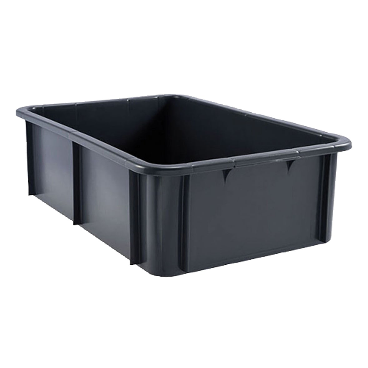 GILAC Bac renforcé 600 x 400 - 25 L - Gris G119777