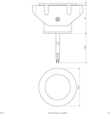 thumbnail of EVN Lichttechnik Power-LED-Einbauleuchte P68 102 P68102