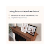 thumbnail of PORTO - Vrijstaande elektrische LED haard - Eik - 28" - 114 x 98 x 32