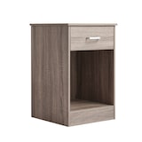 thumbnail of Home Nature Wohnkonzept Nachttisch modern Schublade Schlafzimmer Kommode Beistelltisch 40 cm Holzoptik